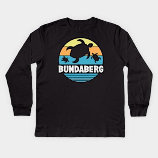 Bundaberg, Queensland Kids Long Sleeve T-Shirt